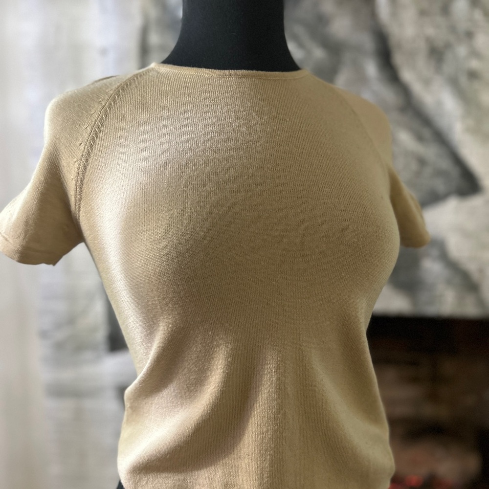 Valentino - small knit light tan
